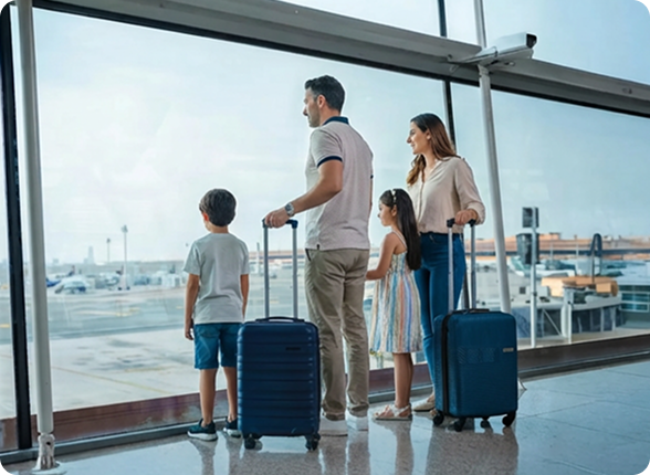 A team of surgeons performing an operation under surgical lights