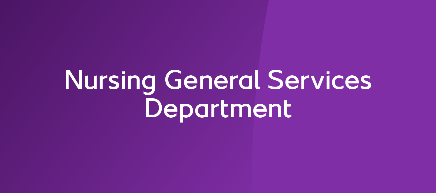 Nursing General Services Department -01