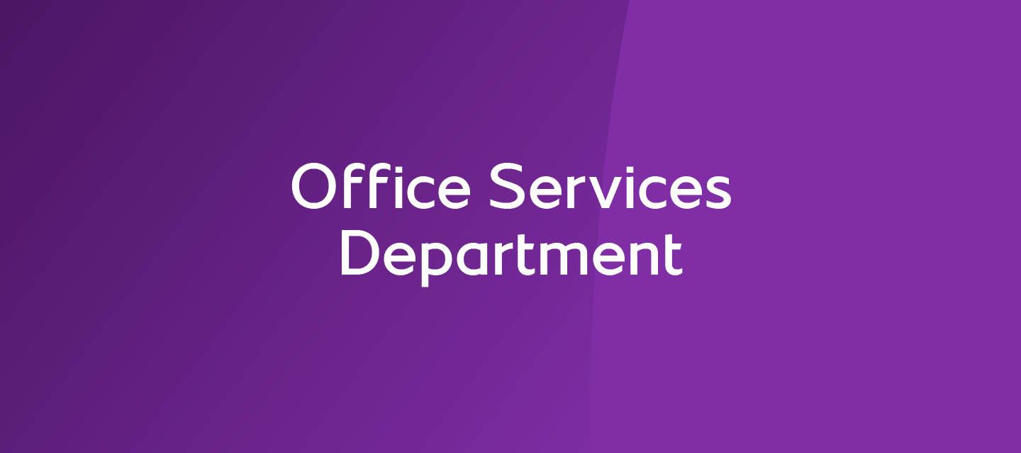 Office Services Department-01