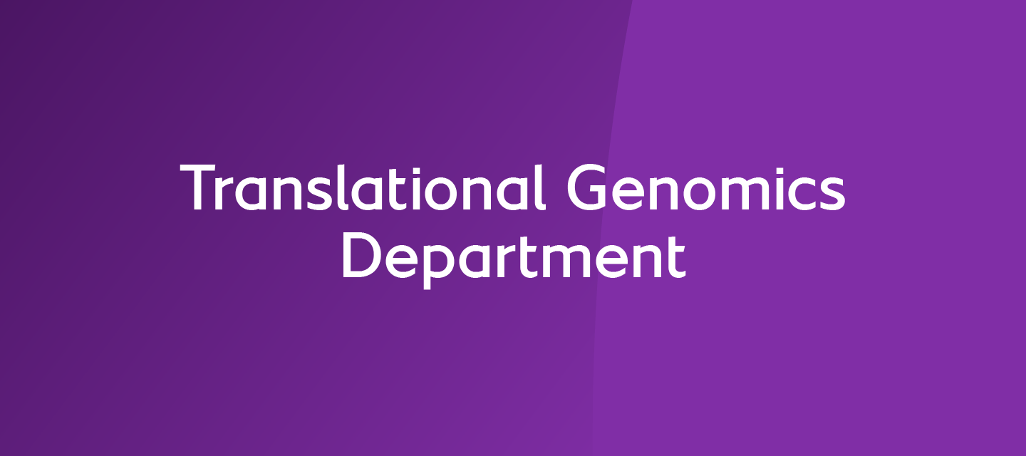 Translational Genomics Department-01