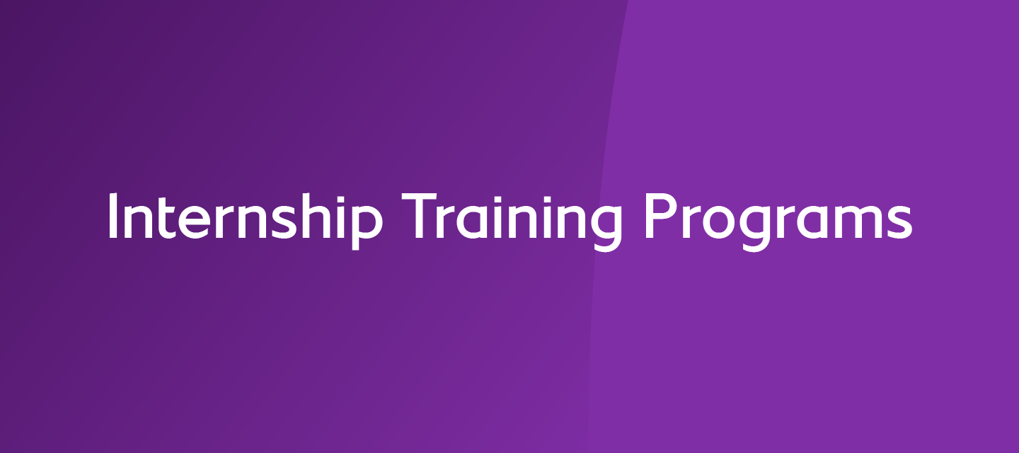 Internship Training Programs